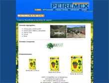 Tablet Screenshot of petremex.com